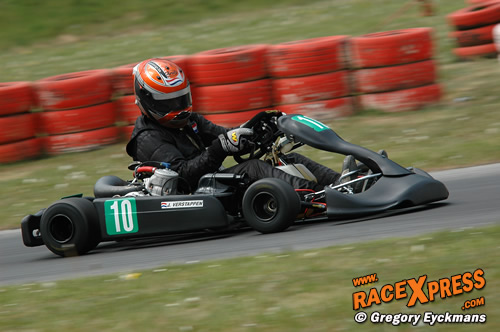 Jos Verstappen in de hoogste versnelling